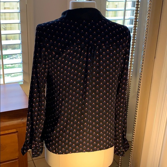 I love Ronson Long Sleeve Blouse Size S - Picture 3 of 4